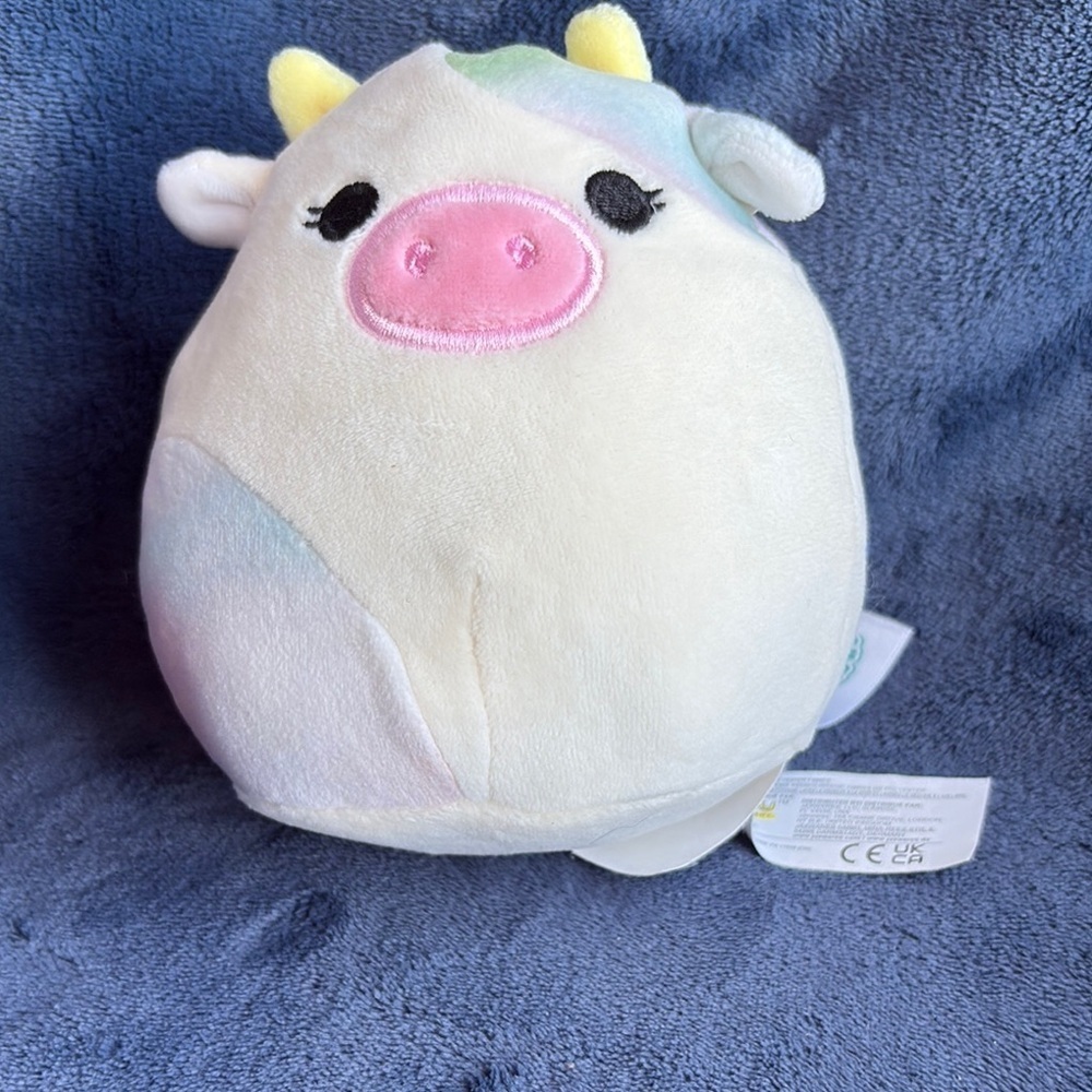 Squishmallows Candace Easter Cow 5" Plush